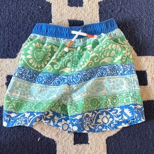 Mini Boden kids swim trunks size 3/4